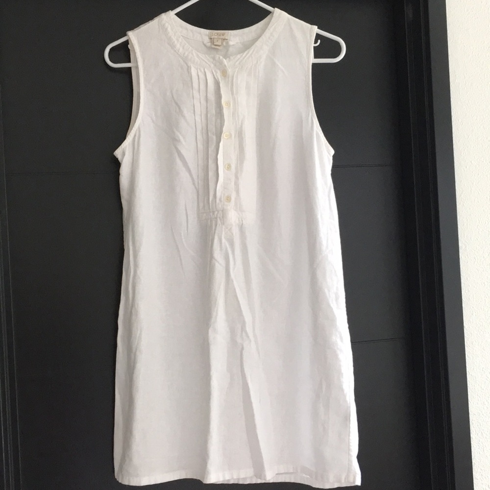J crew linen dress